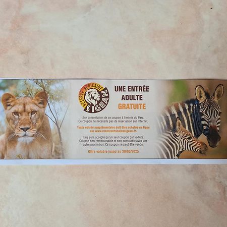 Les Mobil Homes De Naka, Une Entree Gratuite Pour La Reserve Africaine Port-la-Nouvelle Ngoại thất bức ảnh
