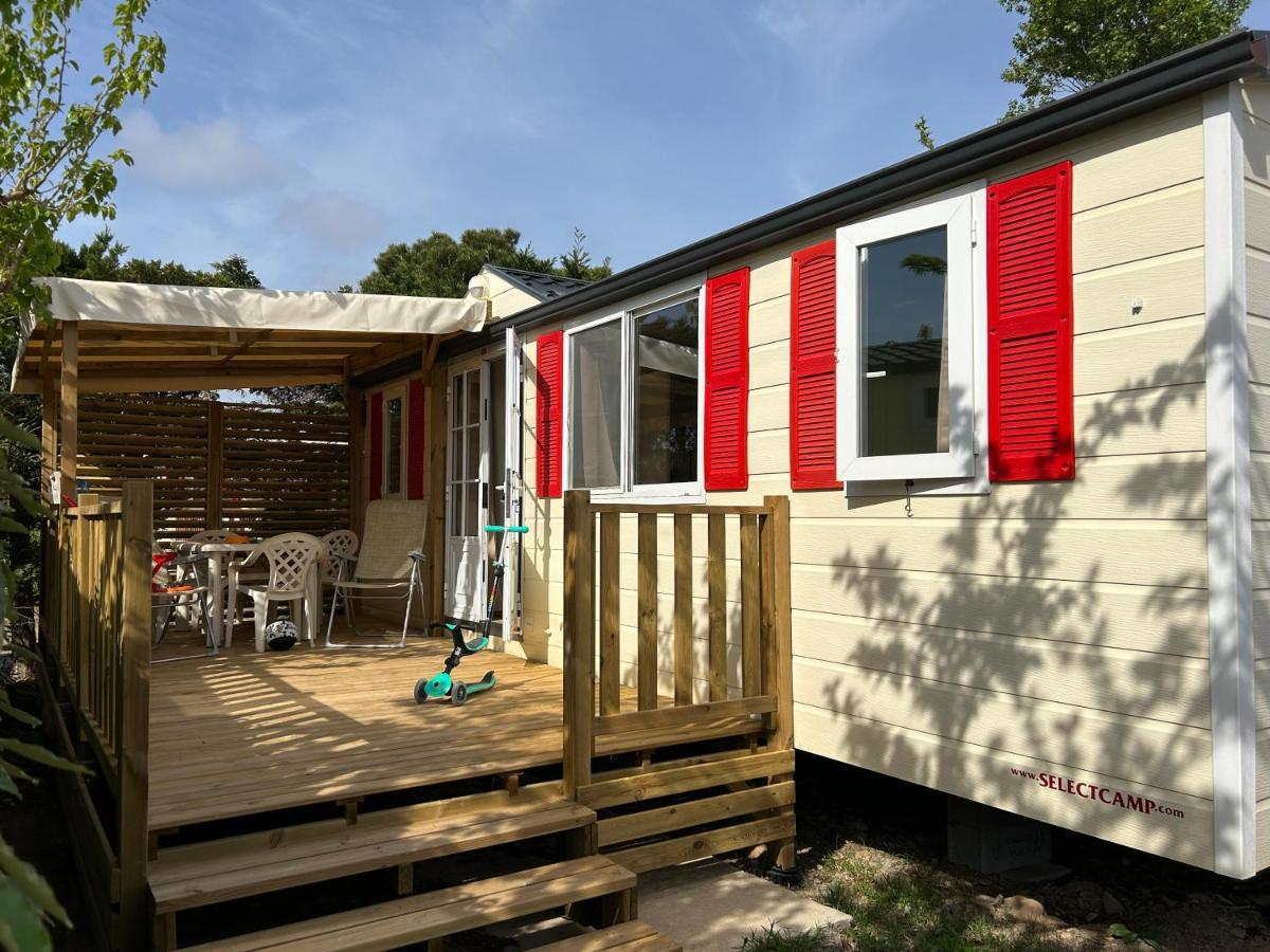 Les Mobil Homes De Naka, Une Entree Gratuite Pour La Reserve Africaine Port-la-Nouvelle Ngoại thất bức ảnh